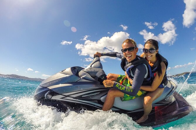 1-Hour Guided Jet Ski Tour in St. Thomas from Frenchman's Reef - The swim before the ride matters