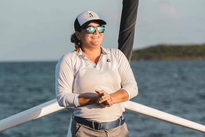 Days End Sunset Sail Open Bar & Hors D'oeuvres STT Ritz-Carlton - A social catamaran, not a private yacht