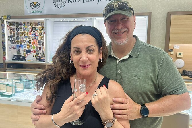Drinks & Diamonds Shopping Experience in St. Thomas - Arriving at Kay’s Fine Jewelry in Charlotte Amalie
