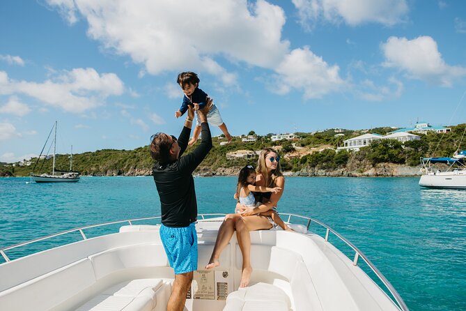 Full Day Private Boat Charter to the British Virgin Island - Leaving at 8:00 a.m. for the British Virgin Islands