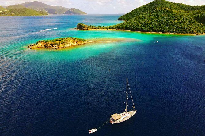Full-Day Sailing Tour in Virgin Islands National Park - Sailing toward St. John and the national park