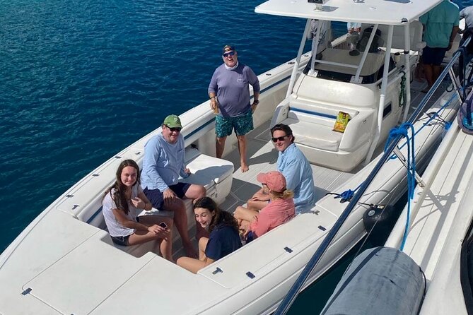 Full Day Snorkeling and Beach Hopping- 37' Intrepid - Choosing a beach on St Thomas or St John