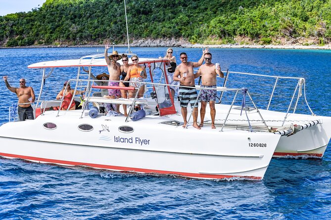 Full or Half Day Private Power Catamaran- USVI Beach and Snorkel - Key points to know before booking