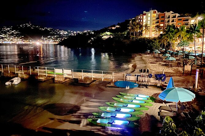 Glow Boats LED Night Kayak from Marriott Frenchman's Cove - The first few minutes: safety, gear, and paddling basics