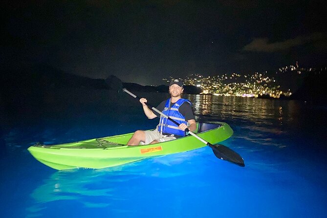 Glow Boats LED Night Kayak, Marriott Frenchman's Cove Dock, USVI - How far do you really paddle?