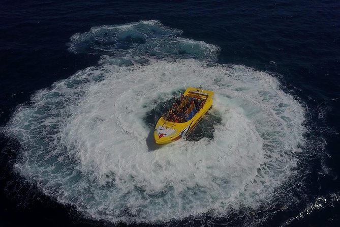 High Speed Harbor Tour from Charlotte Amalie Cruise Port - The action section: spins, fishtails, and spray