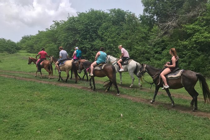 Horseback Riding Experience - Getting comfortable before the trail