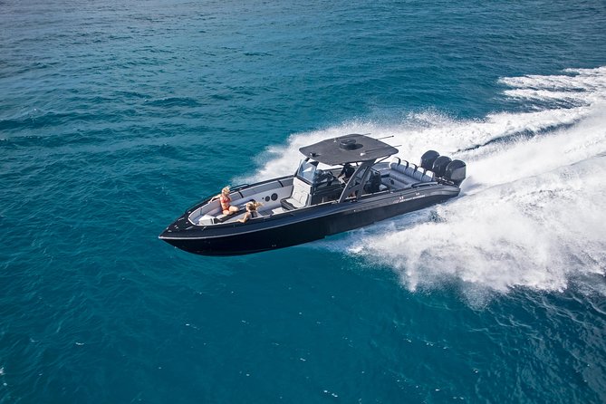 Midnight Sun Charters - 37ft OBSIDIAN - Magens Bay offers an easy opening stop