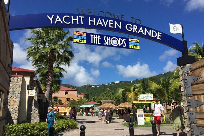 Paradise Taxi & Tours USVI Airport Transport Hampton by Hilton - The downtown stops covered by the service