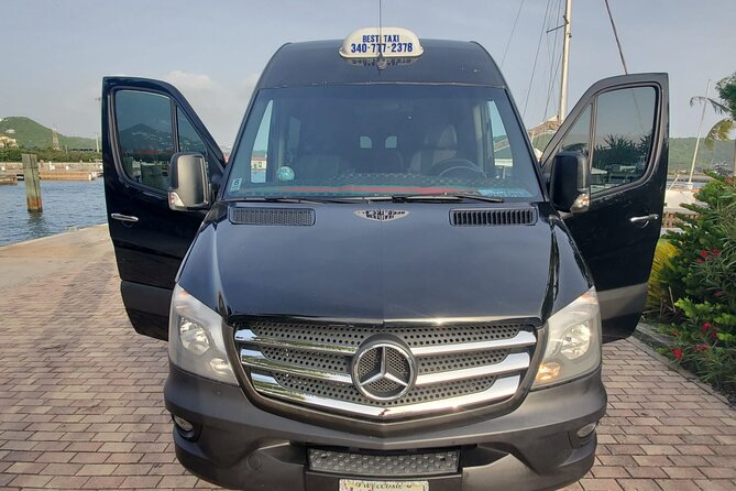 Paradise Taxi & Tours USVI- St.Thomas Airport Transfer to Bolongo Bay / Limetree - What the ride includes, and what it does not