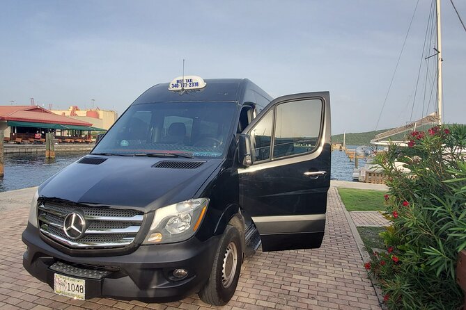Paradise Taxi & Tours USVI- St. Thomas - Airport Transfer to Red Hook Ferry - From Cyril E. King Airport to Red Hook in about 35 minutes