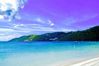 Paradise Taxi & Tours USVI-St.Thomas-Virgin Islands-Island Magen’s Beach Tour