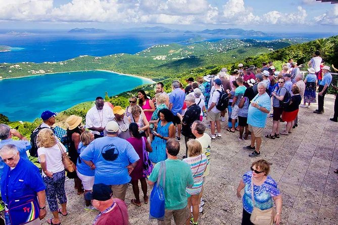 Paradise Taxi & Tours USVI - St. Thomas, Virgin Islands- Island Scenic Tour - Mountain Top is the tour’s main payoff