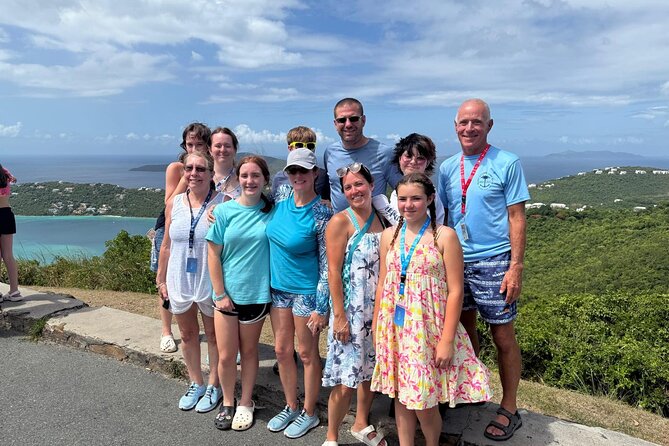 Paradise Taxi & Tours USVI -St. Thomas, Virgin Islands-Private Group-Island Tour - Mafolie Hotel and the harbor view