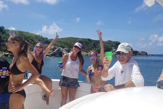 Private Fast Power Catamaran. Full or Half Day for Beach Hopping, Snorkel & Swim - Honeymoon Beach and the value of easy shore access