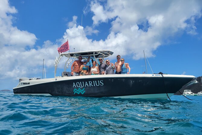 Private Full Day BVI Boat Charter Aboard MV Aquarius - Red Hook to the BVI on MV Aquarius