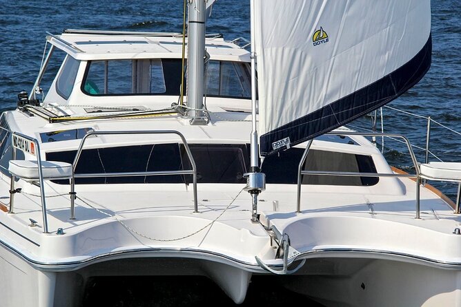 Private Full Day, Fun Day Aboard SY Mazu - Luxury Gemini Legacy Catamaran - Honeymoon Beach and St. John’s National Park Coast