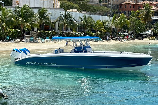 Private Full Day or Half Day Charter - 37' Midnight Express - Comfort, gear, and the private format