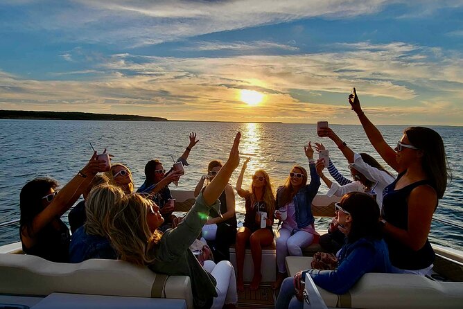 Private Luxury Catamaran Champagne Sunset Cruise - The sunset toast and the return through Charlotte Amalie