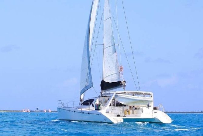 Private Luxury Catamaran Yacht. Full or Half Day Charter - Sail, Beach, Snorkel. - Meeting at Havensight without a morning scramble