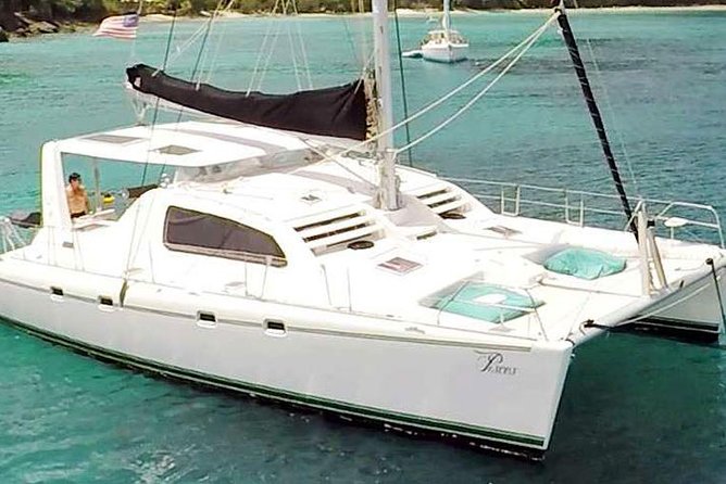 Private Luxury Catamaran Yacht. Full or Half Day Charter - Sail, Beach, Snorkel. - Drinks, music, and life aboard Pisces