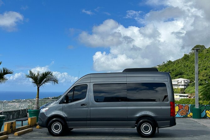 Private St. Thomas One Way Luxury Mercedes Van Limousine Service - A private St. Thomas ride, not a sightseeing tour
