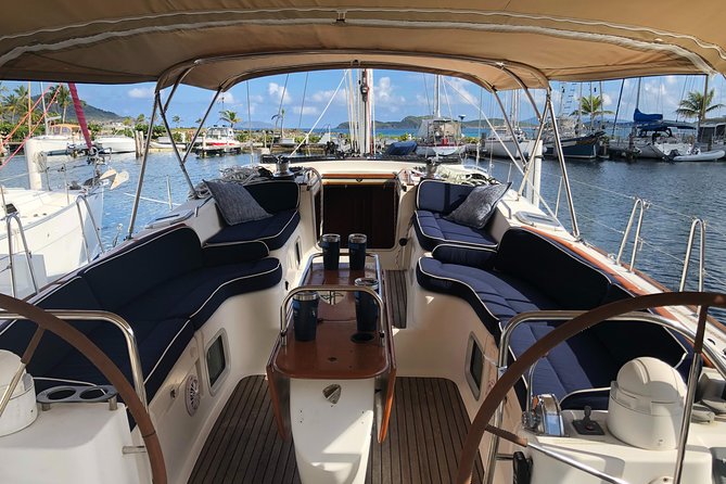 Private Sunset Sail, Open Bar, 12 Guests, Amazing Island Views - The sail toward Great St. James