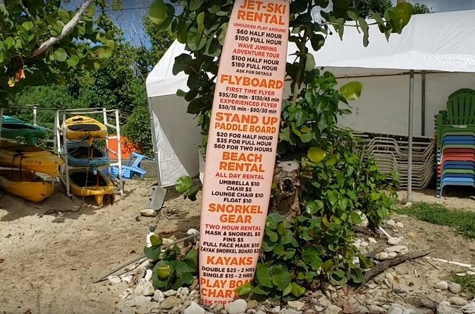 Rainbow Beach with Round-trip Transportation in St. Croix - A note about the beach day experience