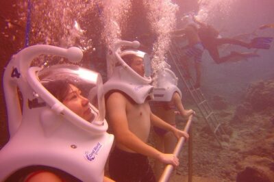 Sea Trek Helmet Dive at Coral World Ocean Park