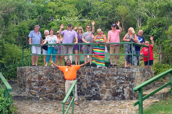 Sightseeing and Swimming Excursion - Mountain Top and the island from above