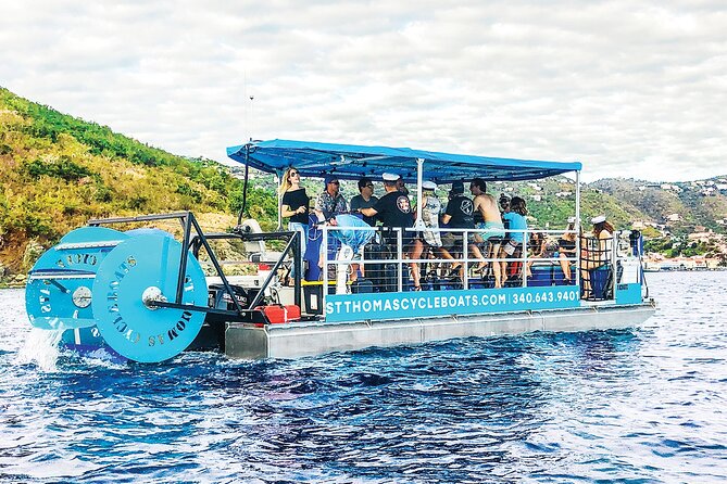 St. Thomas Cycleboats Water Island Trip - Rum Punch, Coolers, and Your Own Drinks