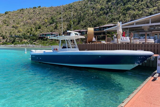 St Thomas Full-Day Boat Rental 37' Intrepid Powerboat - How to plan the 9:00 a.m. departure