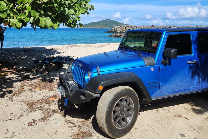 St Thomas - Jeep Tour Customized Itinerary 5hrs - Lunch, cocktails, and local cafes