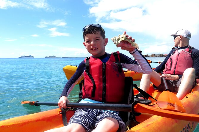 St Thomas Kayak and Sea Turtle Snorkel Excursion - A Simple Beach Lunch Between Water Activities