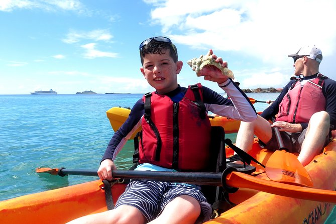 St Thomas Sea Turtle Snorkel Kayak Adventure Tour - Snorkeling With a Guide in the Water