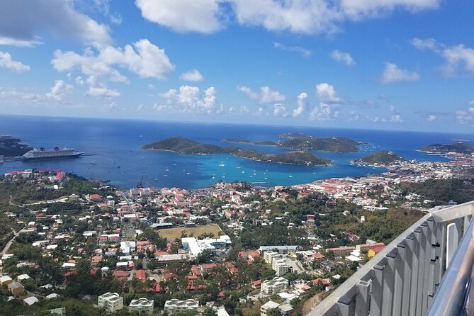 St Thomas Shore Excursion: Shopping, Sightseeing and Beach Tour - Two hours at Magens Bay