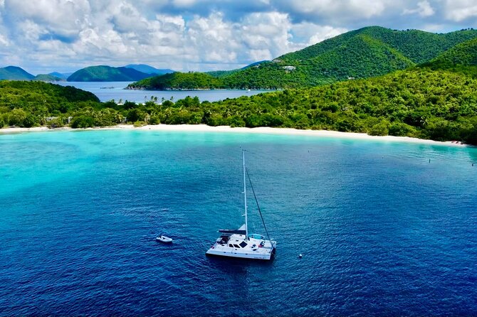 St. Thomas & St. John Private Luxury Full-Day Sail (12 guest max) - Cruising between St. Thomas and St. John
