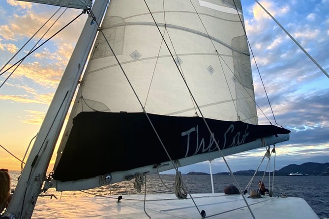 Sunset & Harbor Lights Dinner Sail from the Marriott's Frenchman's Cove - Tacos on Tuesday, barbecue on other nights