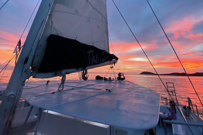 Sunset Sail with Cocktails and Appetizers - Watching sunset around Charlotte Amalie Harbor
