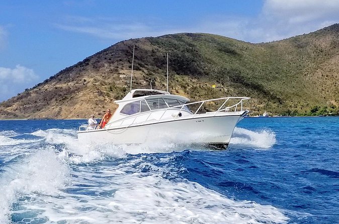 US Virgin Islands Island Hop & Food Boat Tour - Lovango Resort for snorkeling, food, or shopping