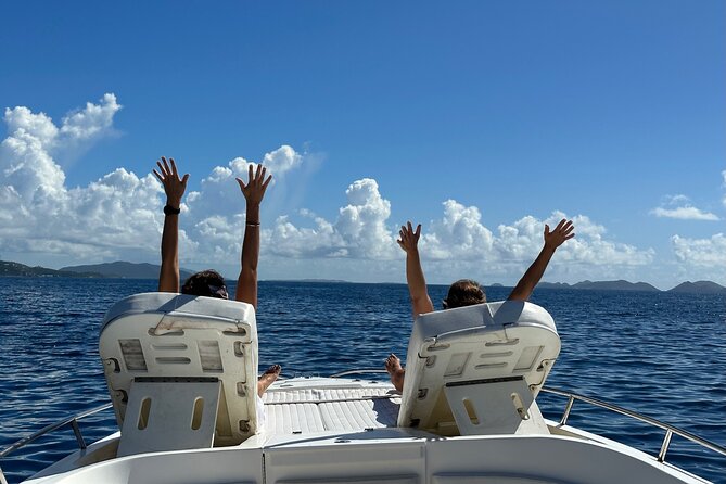 USVI Private Boat Charter Adventure - What the captains add to the day