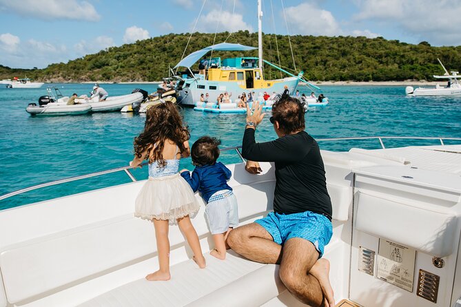 USVI Private Boat Charter Adventure - St. Thomas from the water